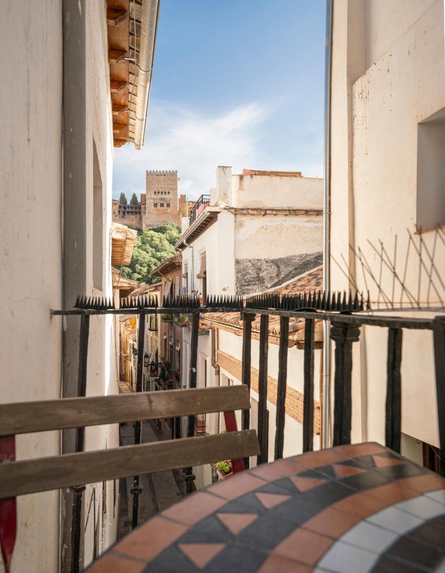 Апартаменты El Rincon Nazari - Vistas A La Alhambra Y Terraza Гранада Экстерьер фото